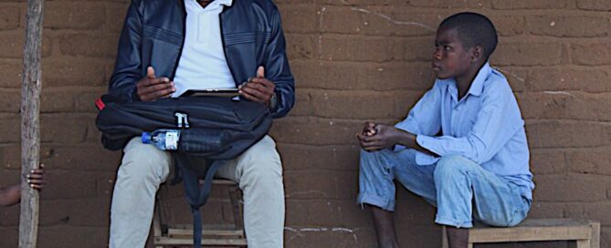 Inoque Antonio Capece collecting data